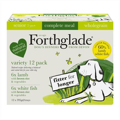 FG Wholegrain Lamb & Fish Brown Rice Comp Senior 12x395g