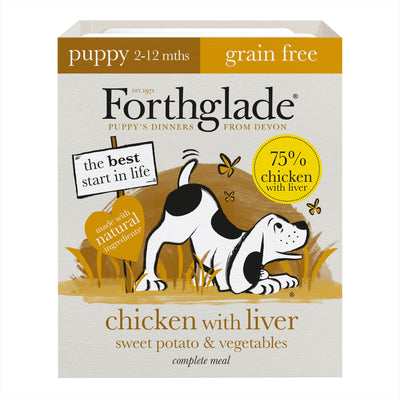 FG Grain Free Chicken Liver & Veg Complete Puppy 395g