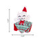 KONG Holiday Crackles Santa Kitty