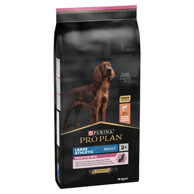 Purina ProPlan OptiDerma SenSkin Lrg Athltc Adt Salmn 14kg