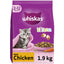 WHISKAS Kitten Chicken Dry Cat Food 1.9kg