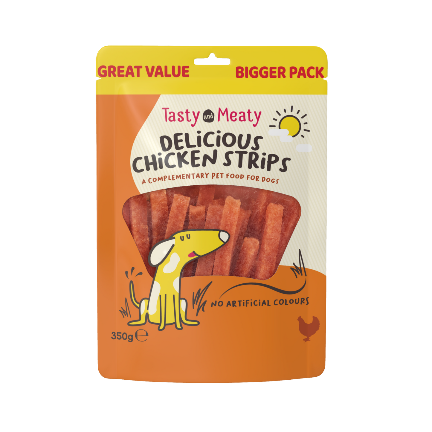 Tasty & Meaty Chicken Strips 350g