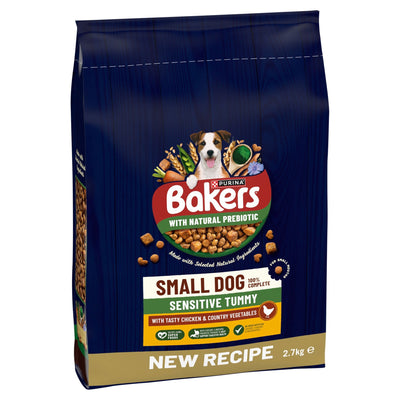 Bakers Small Dog Food Sensitive Tummy 2.7kg