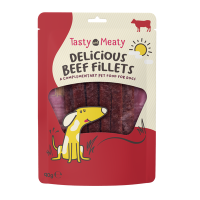 Tasty & Meaty Beef Fillets 90g