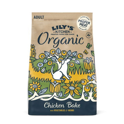 Lily's Kitchen Dog Organic Chicken Bake Adult Dry Food 7kg