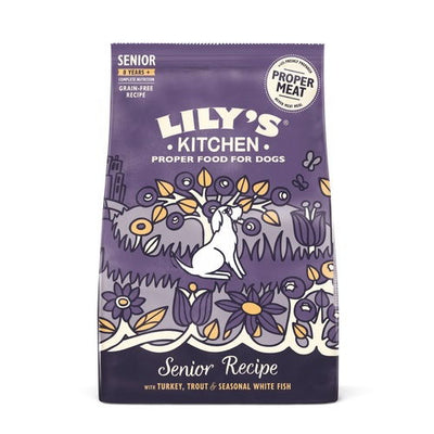 Lily's Kitchen Turkey & Trout Senior Dry Food 1kg