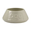 Cream Non Tip Lettered Dog Bowl 21Cm M/O