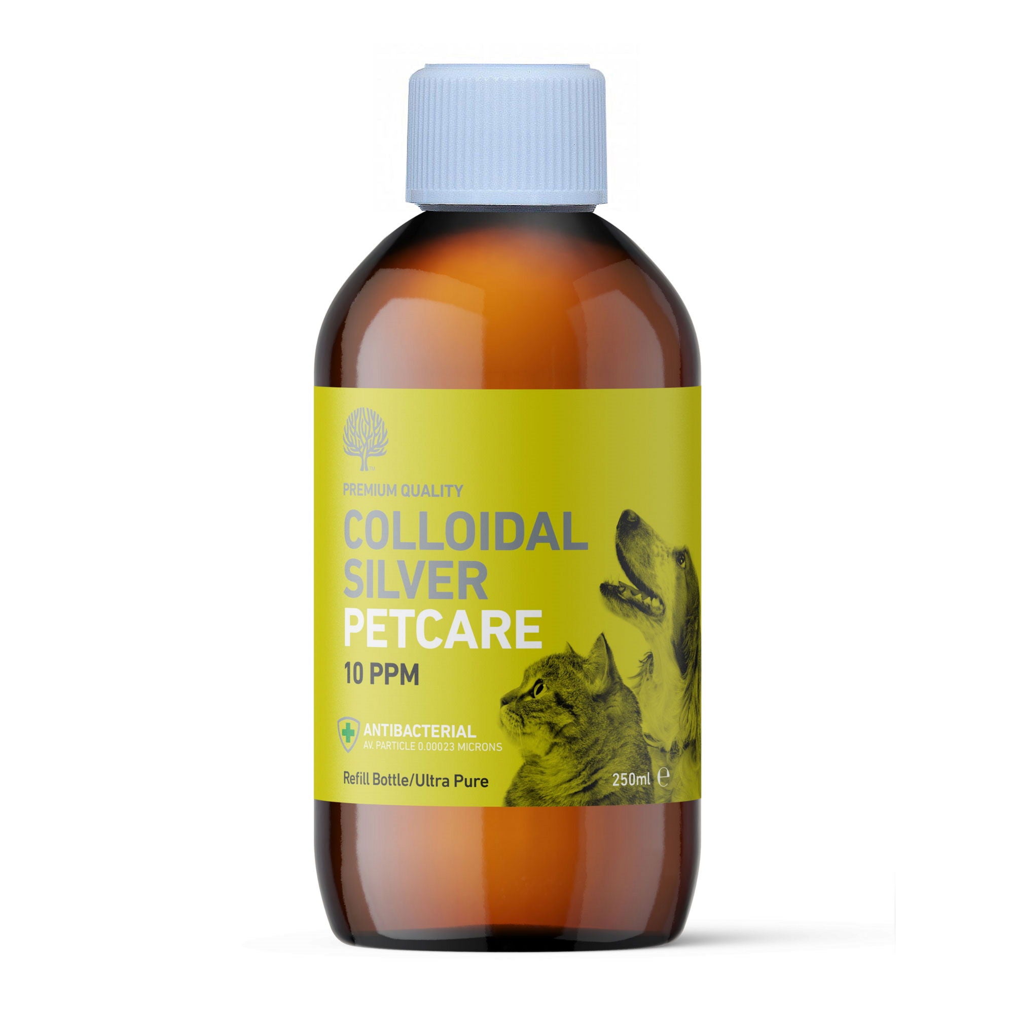 10ppm Colloidal Silver Bottle 250ml – Vital Pet Group