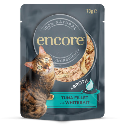 Encore Cat Pouch Tuna & White Bait - 70g