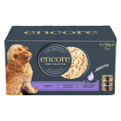 Encore Supreme Selection Dog Tin - 5 x 156g