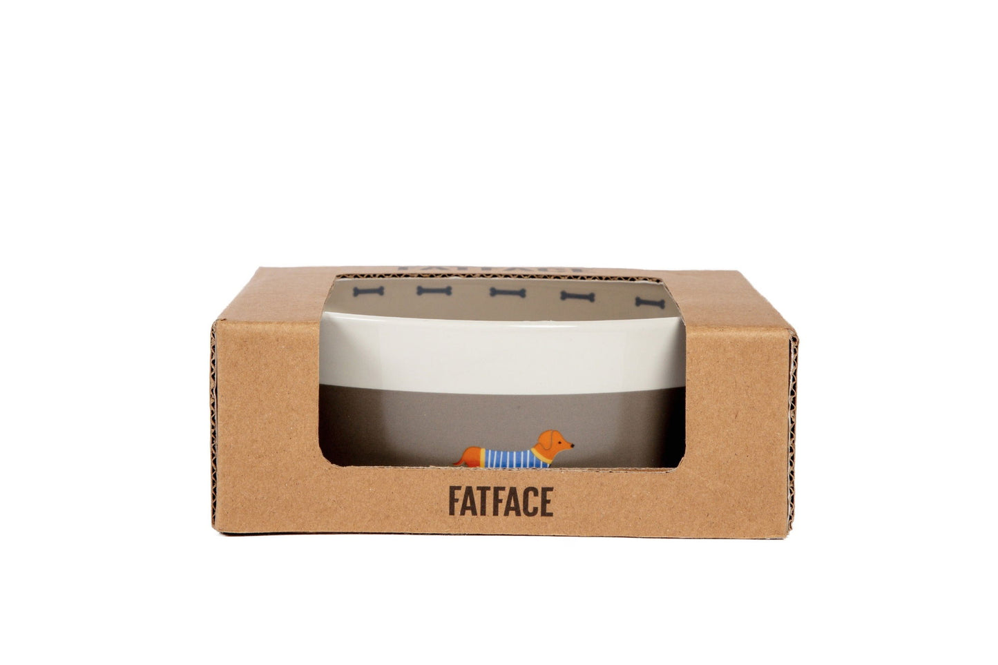 Fatface Marching Dogs Pet Bowl Large