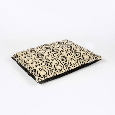 Fleece Neutral Geometric Duvet Cover Large