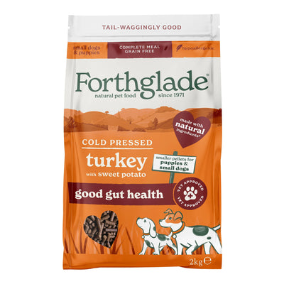 FGNatural Dry Cold Pressed Small Dog Turkey Grain Free 2kg