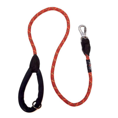 Long Paws Comfort Collection Rope Lead 120cm / 48in Orange