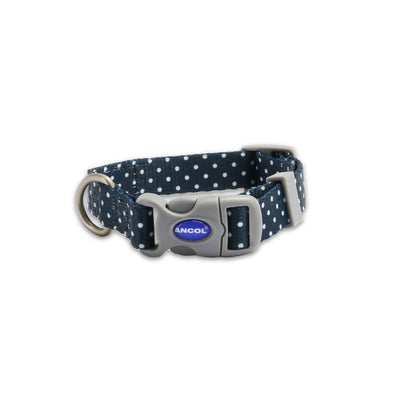 Polka Dot Patterned Collar Small