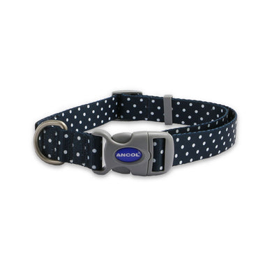 Polka Dot Patterned Collar Large