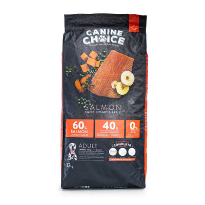 Canine Choice Super Premium Gf Lrg Adult Dry Salmon 12kg