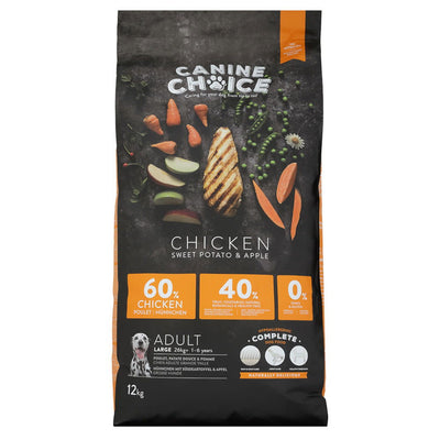 Canine Choice Super Premium Gf Lrg Adult Dry Chicken 12kg