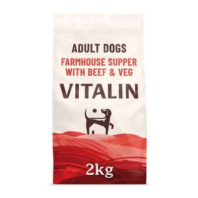 Vitalin Farmhouse Supper with Beef and Veg 2KG