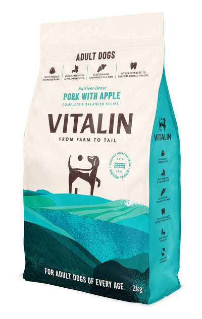 Vitalin Adult Pork with Apple 2KG