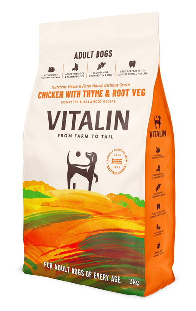 Vitalin Adult Chicken with Veg & Thyme 2KG
