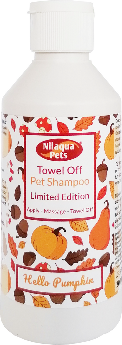 Pumpkin - Towel-off Pet shampoo - 200ml