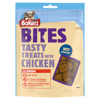 Bakers Dog Treat Chicken Bites 130g