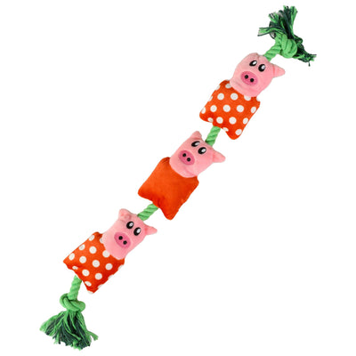 Pigs in Blankets Rope Toy