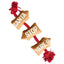 Santa Stop Here Rope Toy