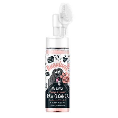 Bugalugs Paw Cleaner Foam Shampoo 200ml - Papaya & Coconut