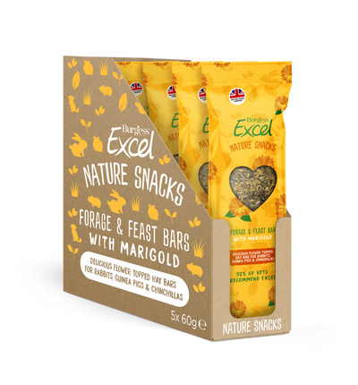 Excel Forage & Feast Bar Marigold 60g