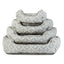 Dream Paws Scalloped Pet Bed Medium Grey