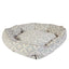Dream Paws Scalloped Pet Bed Large Grey