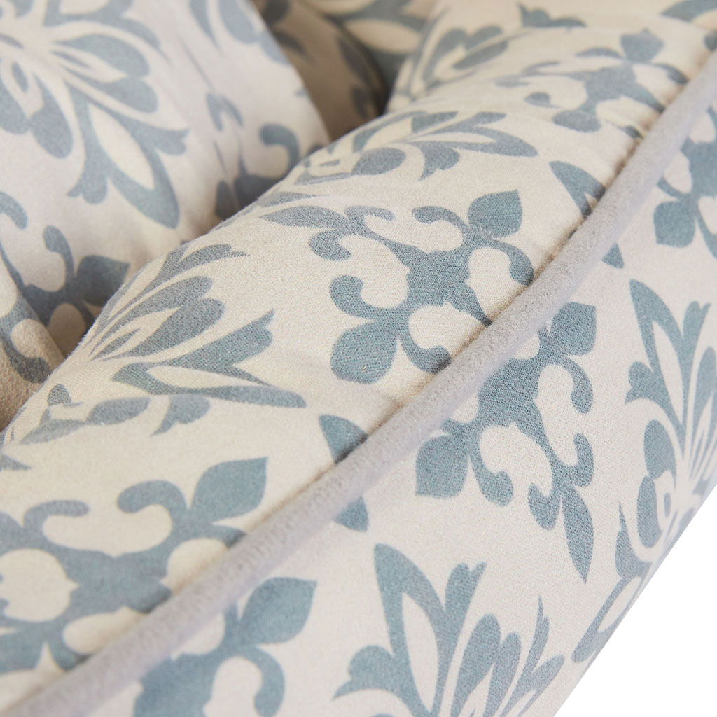 Dream Paws Scalloped Pet Bed Large Grey