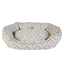 Dream Paws Scalloped Pet Bed Large Grey