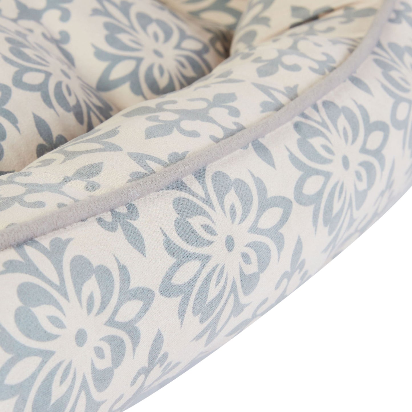 Dream Paws Scalloped Pet Bed Extra Large Grey