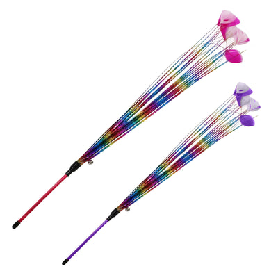 Rainbow Feather Cat Teaser