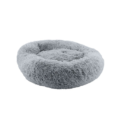 Super Plush Donut Bed 70cm Slate Grey