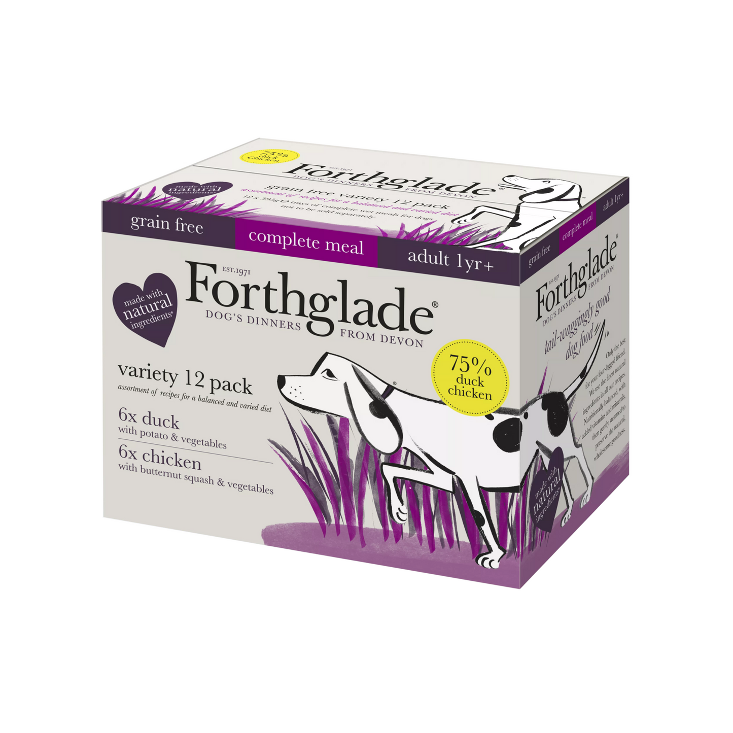 FG Complete Adult GF Variety Chicken&Duck&Veg 12x395g