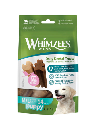 Whimzees Puppy M/L 14 Pack
