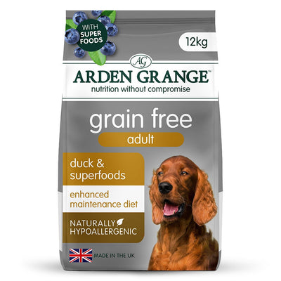 Arden Grange Grain Free Adult Duck & Superfoods 12kg
