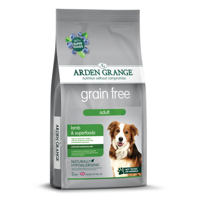 Arden Grange Grain Free Adult Lamb & Superfoods 2kg