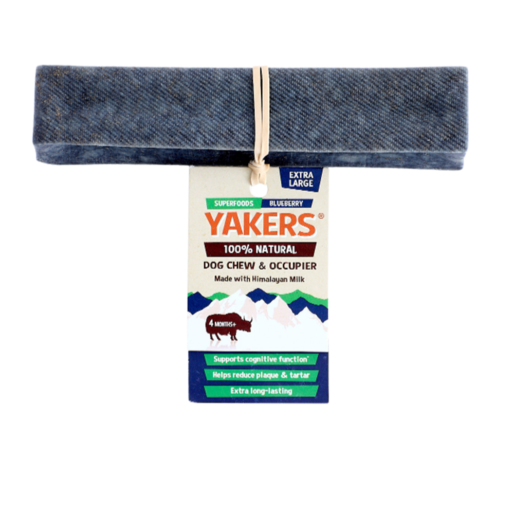 Yakers Dog Chew Blueberry Extra Large