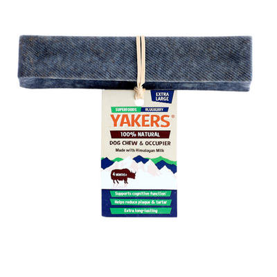 Yakers Dog Chew Blueberry Extra Large