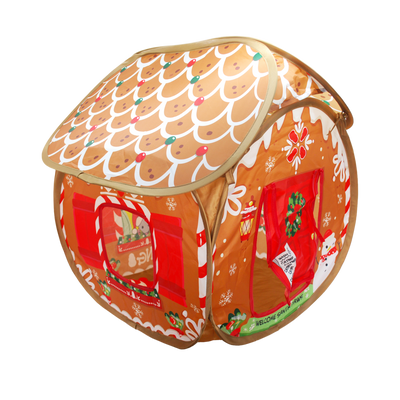 KONG Holiday Play Spaces Bungalow Gingerbread