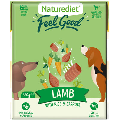 Naturediet Feel Good Lamb 390g