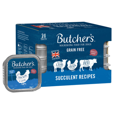 Butcher's Variety Trad & Succulent Alutray 24x150g