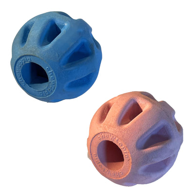 Classic Chewtopia Treat Ball  Blue/Pink