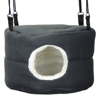 Classic HUGE Rodent-Hive Rat Ferret Toy: Grey Weave