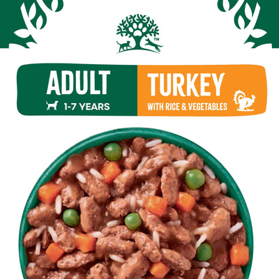 James Wellbeloved Adult Turkey in Gravy Pouch 12 x 90g Multipack